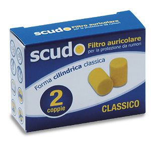 Earplug Scudo Classic Tappi Auricolari in Spugna 2 Paia