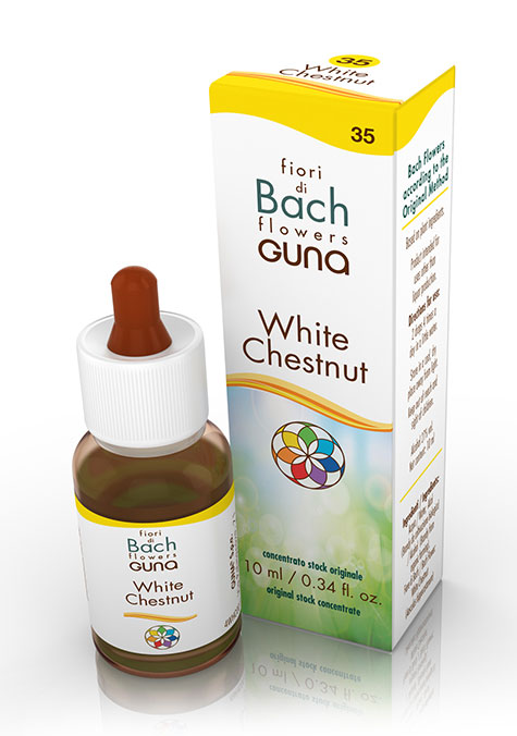 Guna Fiori Di Bach White Chestnut Concentrazione Gocce 10 Ml