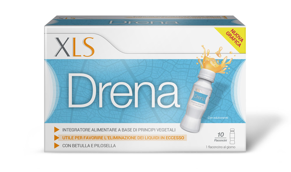 XL-S Beauty Drena Integratore Drenante Depurativo 10 Flaconcini