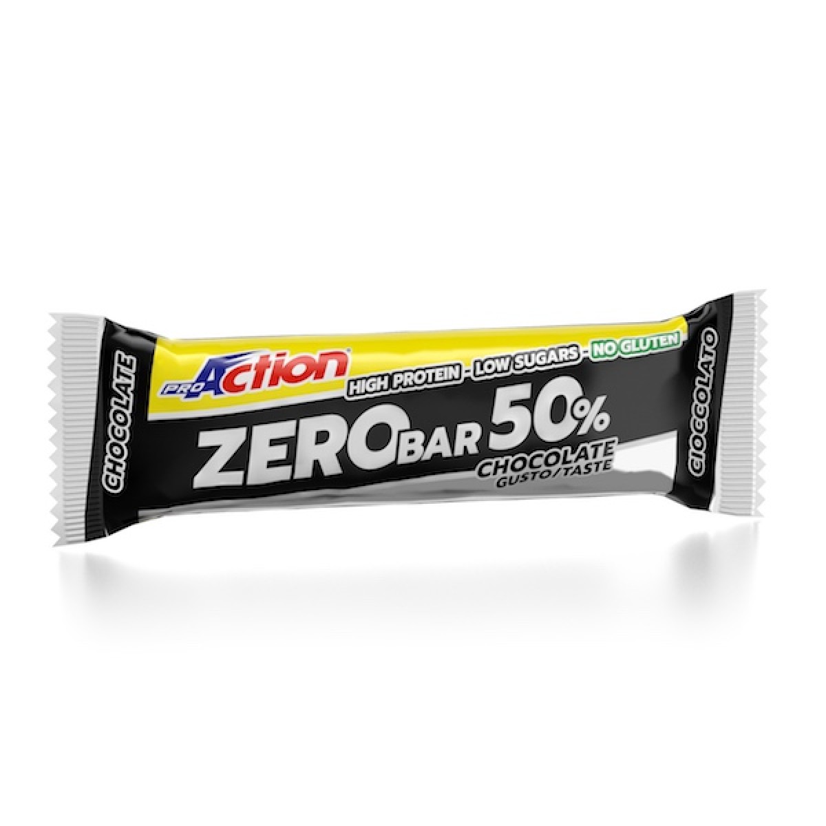 ProAction Zero Bar 50% Barretta Iper Proteica Gusto Cioccolato 60 g