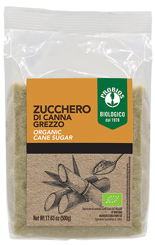 Probios Zucchero Di Canna Grezzo Biologico 500 g