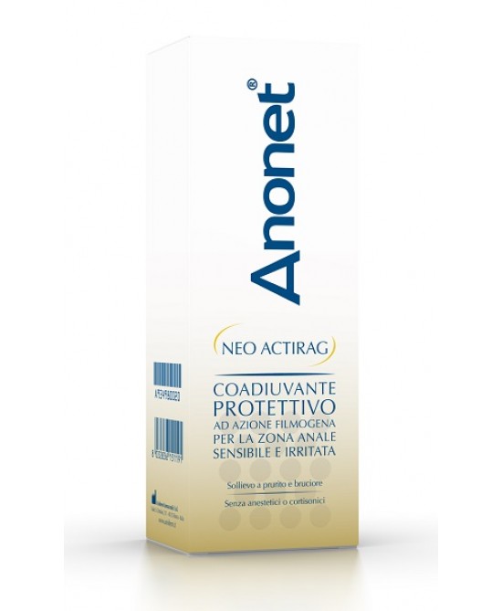 Anonet Neo Actirag Crema Ragadi Anali 2 Tubi da 30 g Con Applicatore