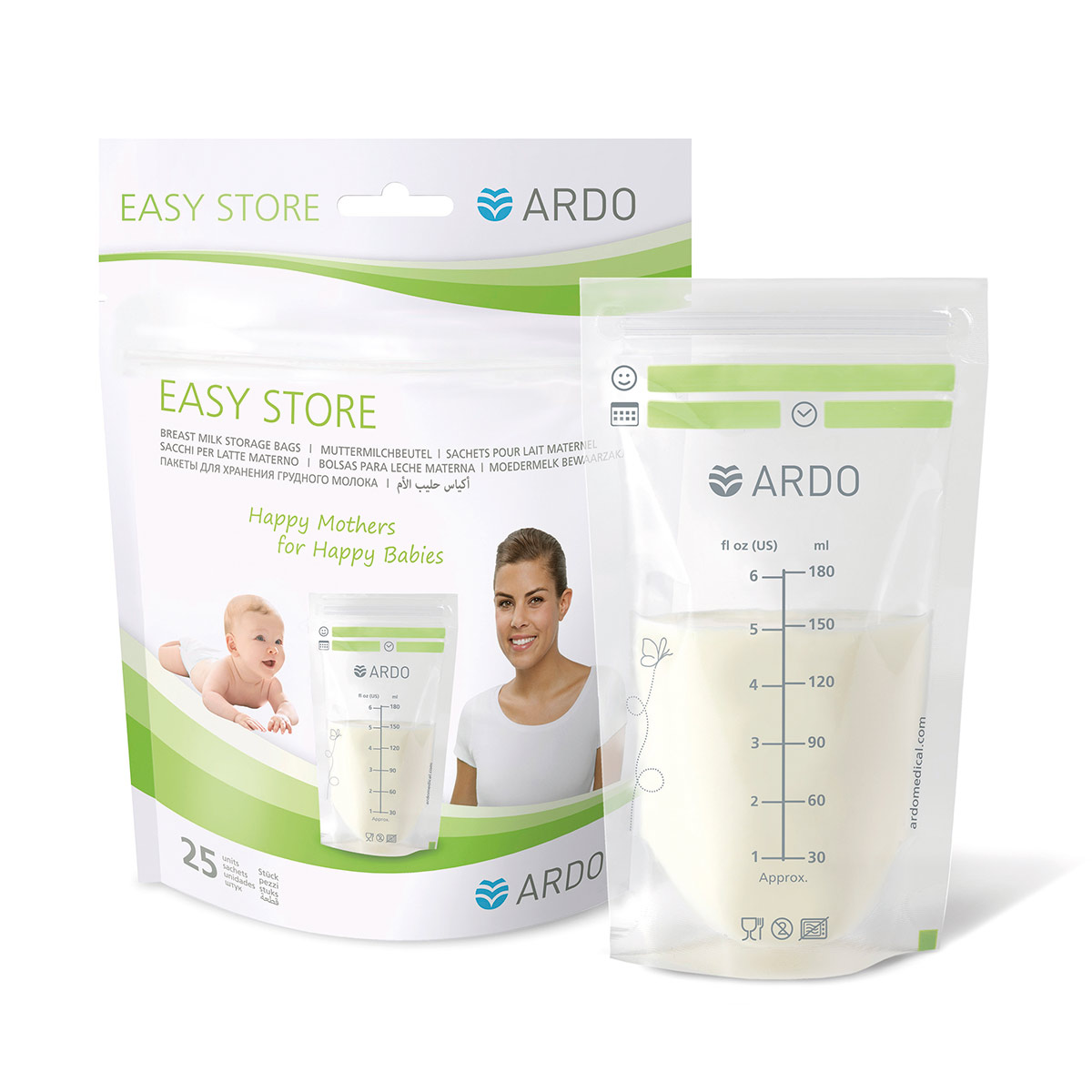 Ardo Sacche Latte 25Bust Easy