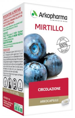 Arkocapsule Mirtillo Bio Integratore Circolazione E Gambe 40 Capsule
