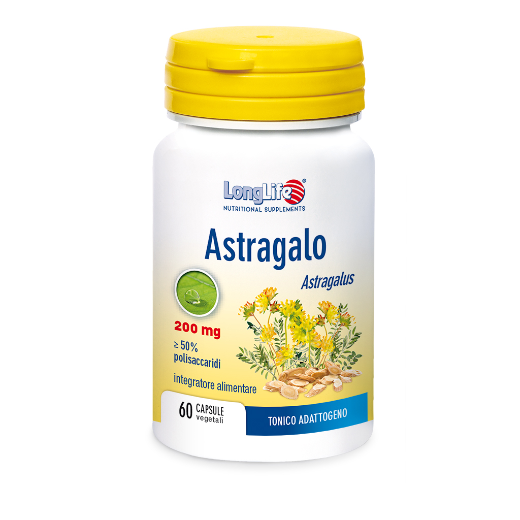 LongLife Astragalo Integratore Difese Immunitarie 60 Capsule