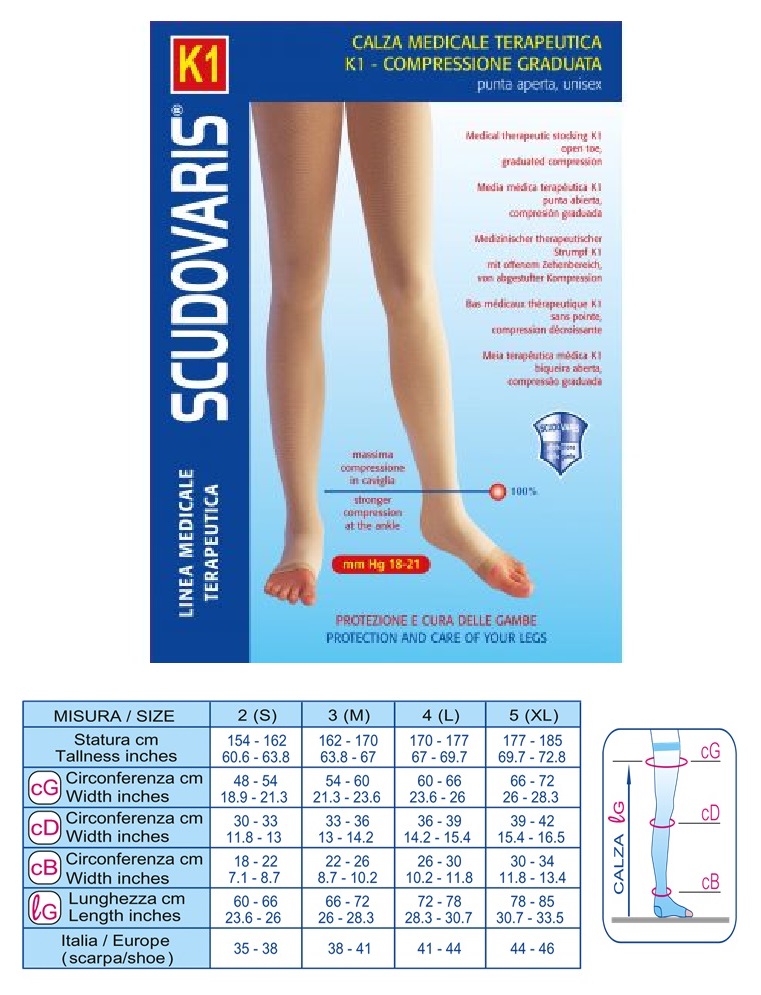 Scudovaris calza autoreggente extra k1 2