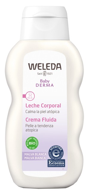 WELEDA Baby Derma Malva Bianca Crema Fluida
