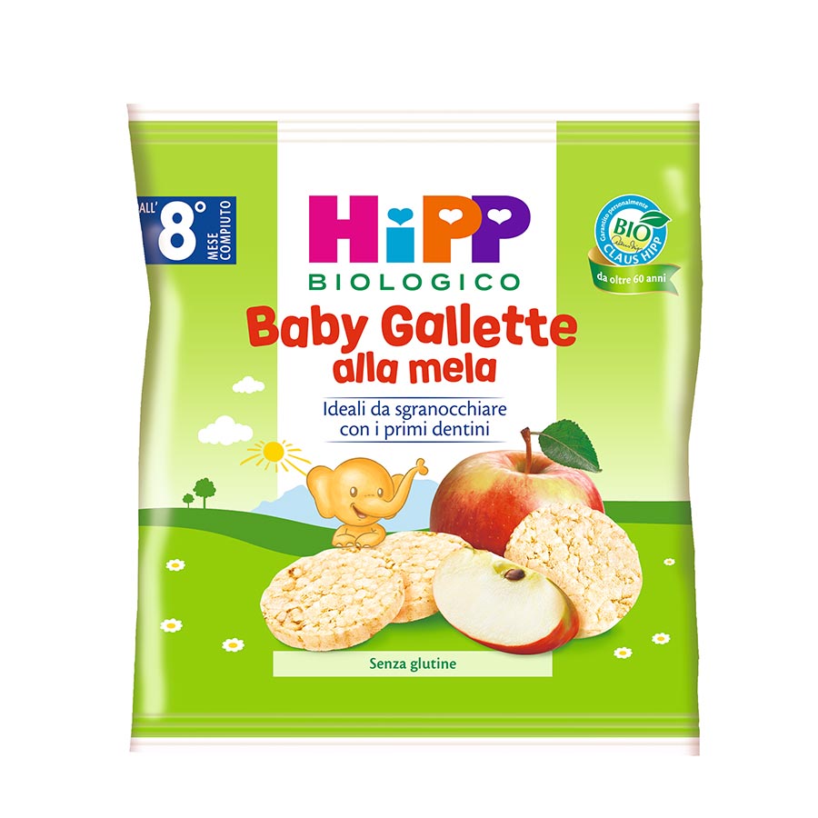 HIPP BABY GALLETTE RISO MELA