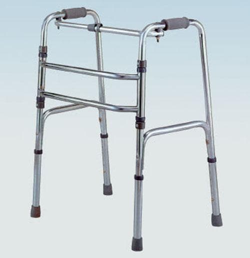 Deambulatore Articolato Pieghevole Modello Basic Per Adulti, Regolabile In Altezza