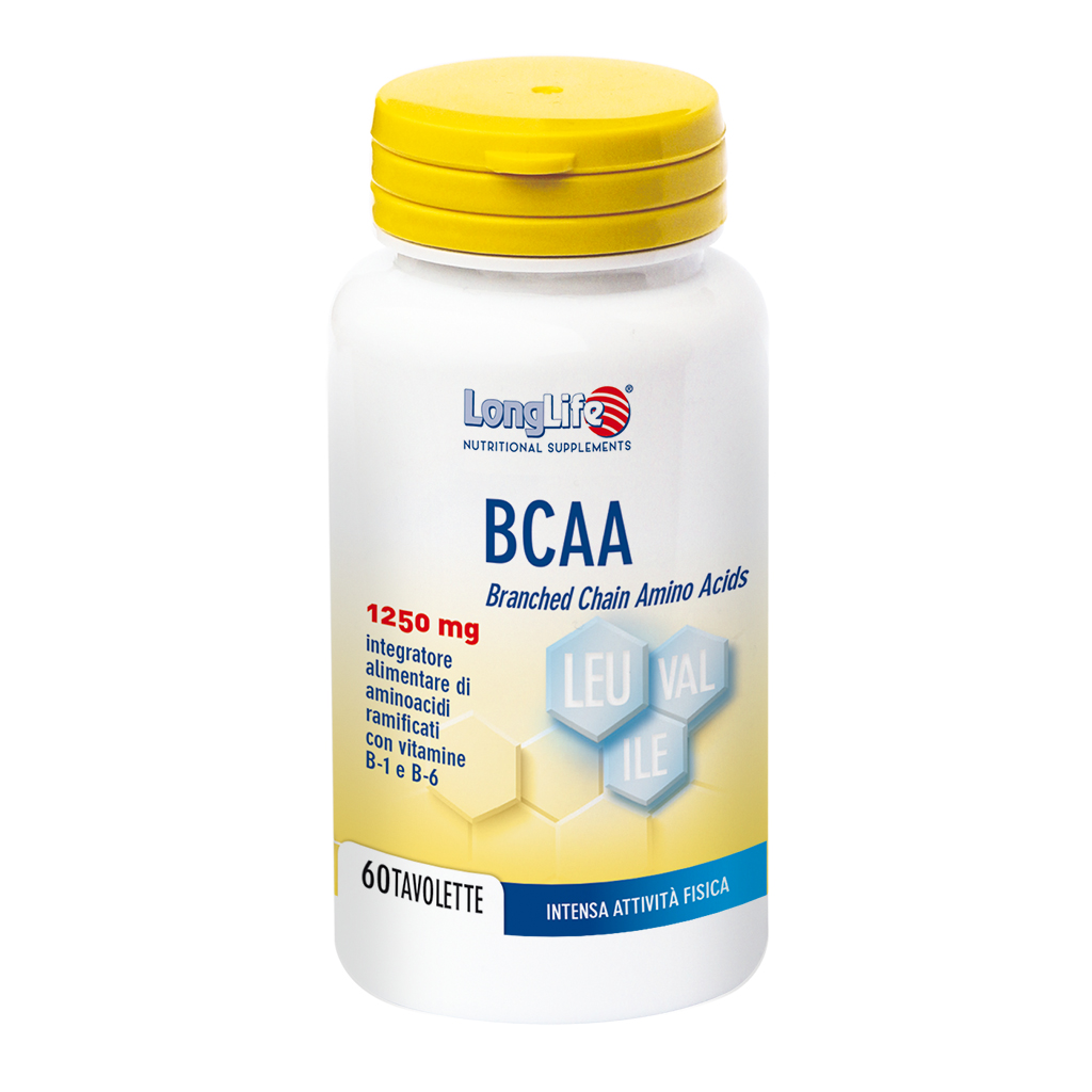LongLife BCAA Integratore 60 Tavolette