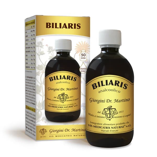 Dr. Giorgini Biliaris Liquido Analcolico Integratore Vie Biliari 500 ml