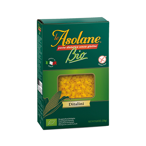 Le Asolane Bio Ditalini Pasta Biologica Senza Glutine 250 g