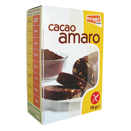 Pedon Easy Glut Cacao Amaro Senza Glutine 75 g