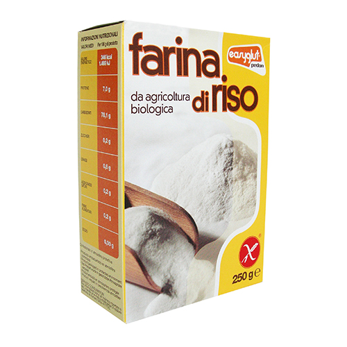 Easyglut Farina di Riso Bio Senza Glutine 250 g
