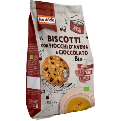 Biscotti C/Fiocchi Avena/Cioc