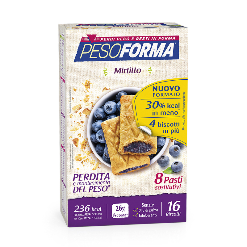 PESOFORMA® Biscotti al Mirtillo