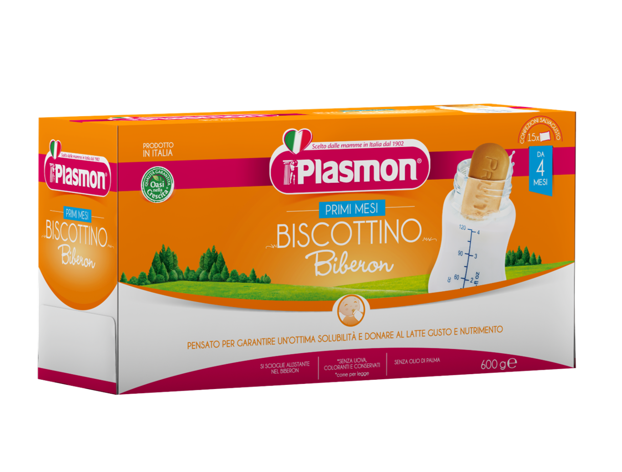 Plasmon Primimesi Biscotto da Biberon 600 g