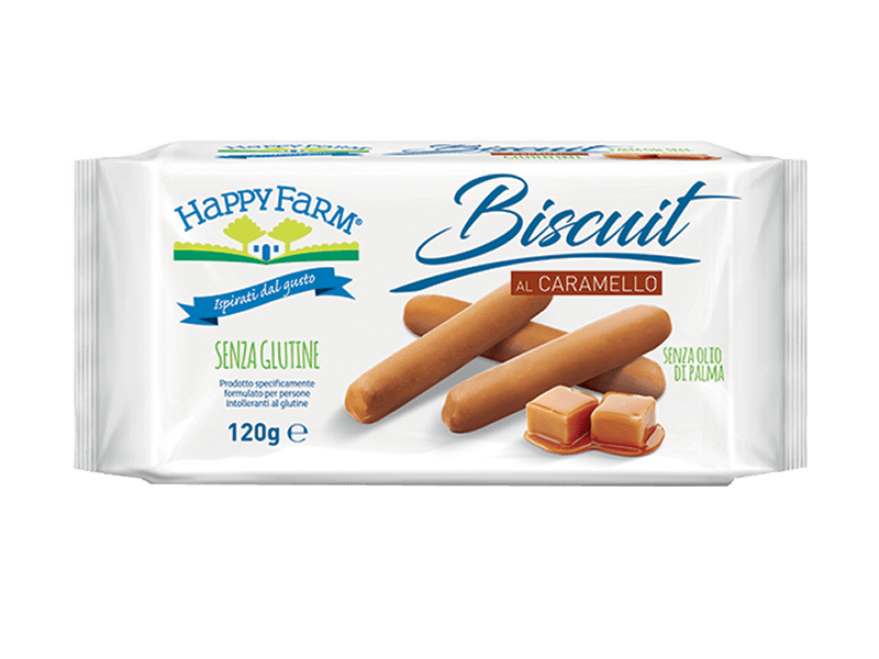 Happy Farm Bisc Caramello 120G