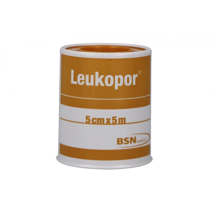 Leukopor Cerotto Su Rocchetto m 5x5 cm