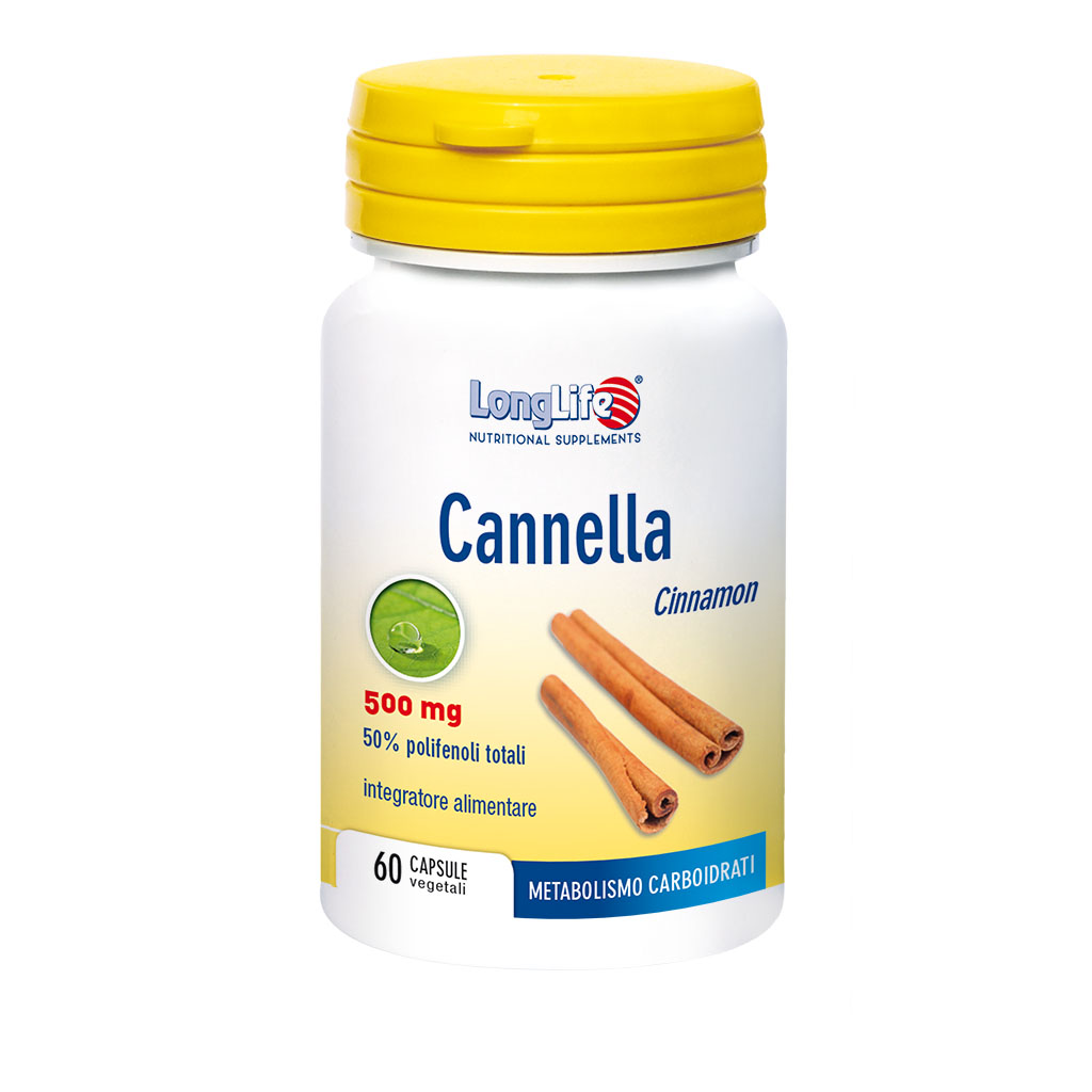 LongLife Cannella Integratore Intestinale 60 Capsule