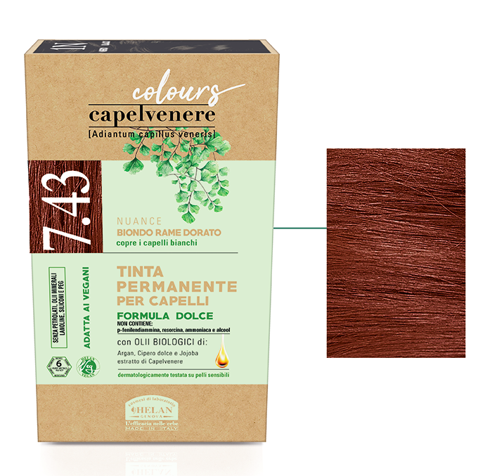 CAPELVENERE TINTA CAP 7,43N BI