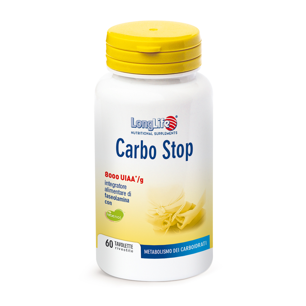 LongLife Carbostop Integratore Controllo Peso Corporeo 60 Tavolette