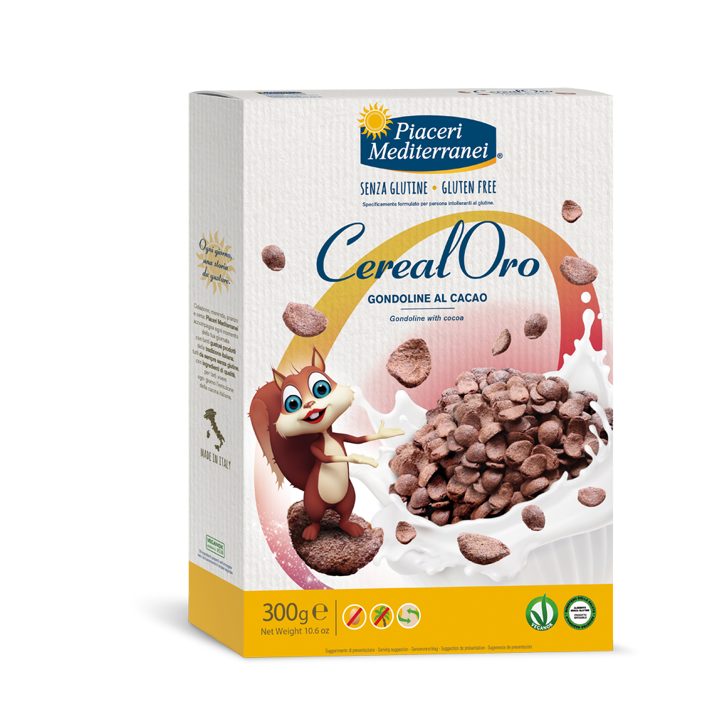 Piaceri Mediterranei® Cereal Oro Gondoline al Cacao