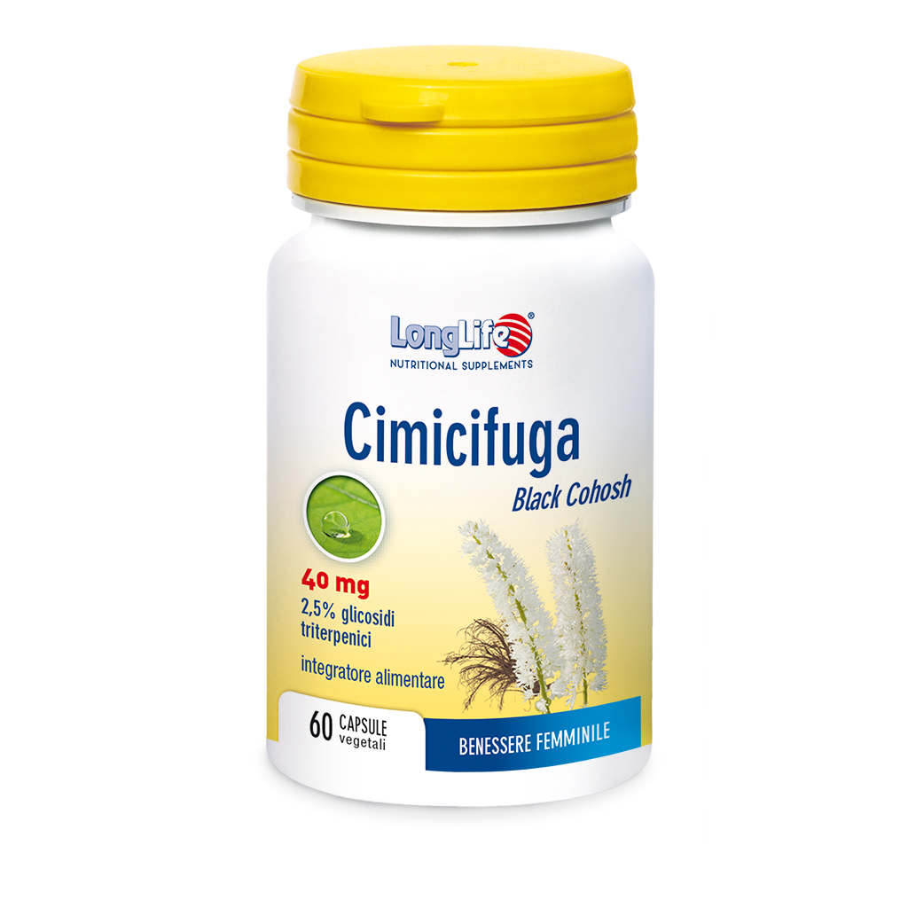 LongLife Cimicifuga Integratore Benessere Femminile 60 Capsule