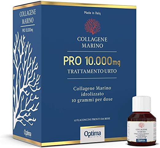 Collagene Marino Pro 10000 mg Trattamento Urto 12 Flaconi