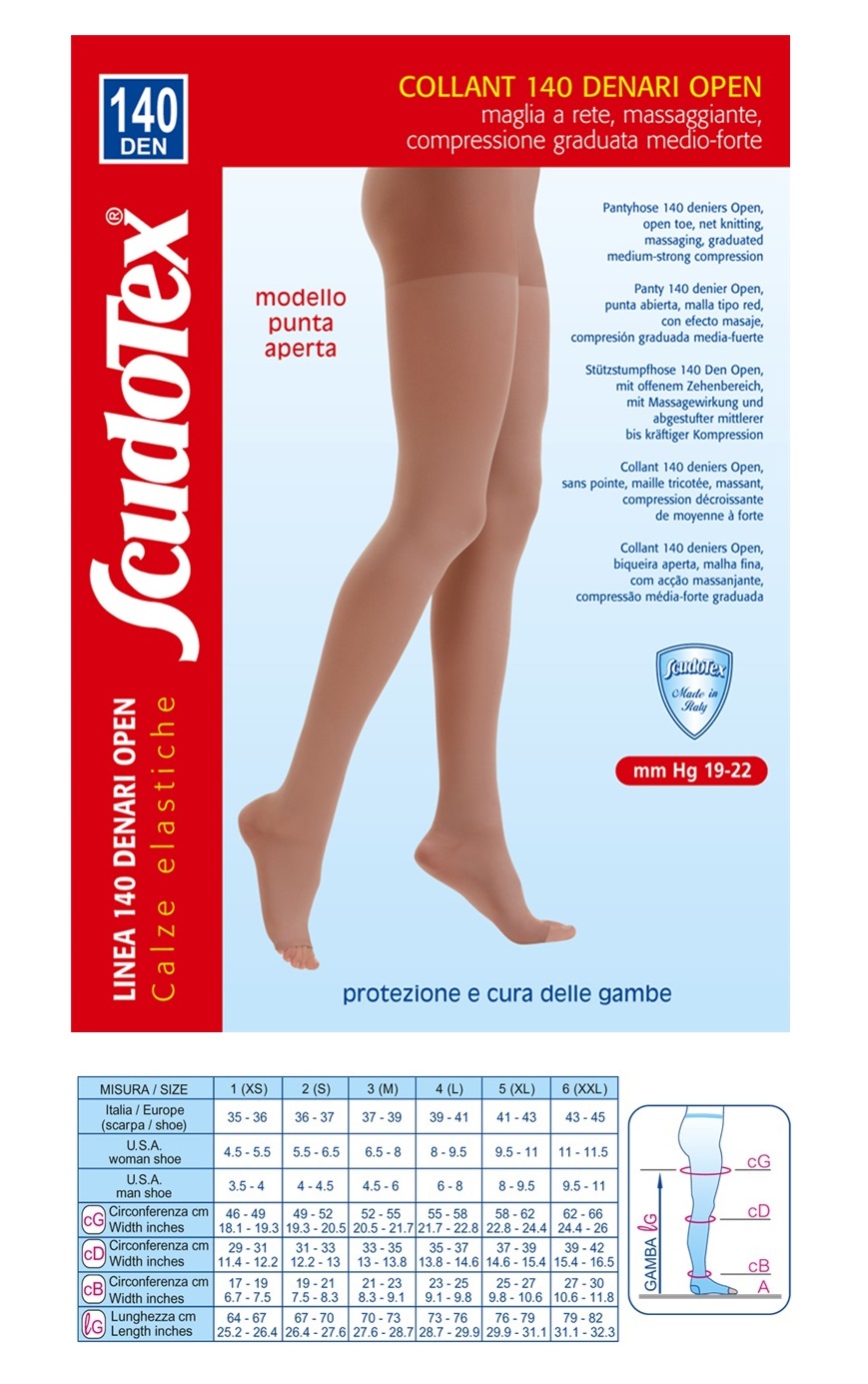 Collant scudotex 140 denari open skin 4