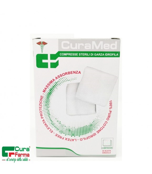 Garza compressa cura 10x15cm 6 pezzi