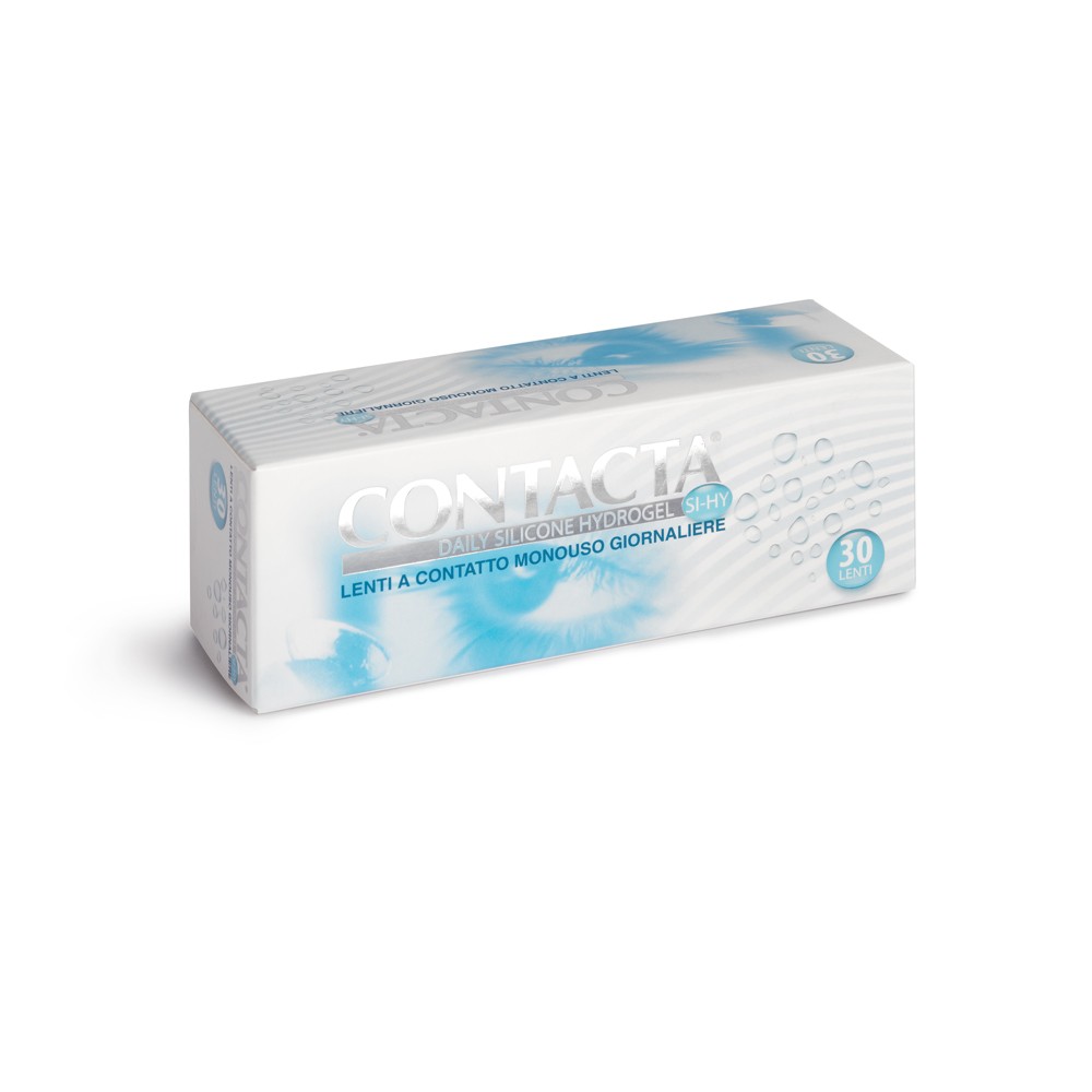 Lente a contatto monouso giornaliera contacta daily lens silicone hydrogel -1,25 30 pezzi