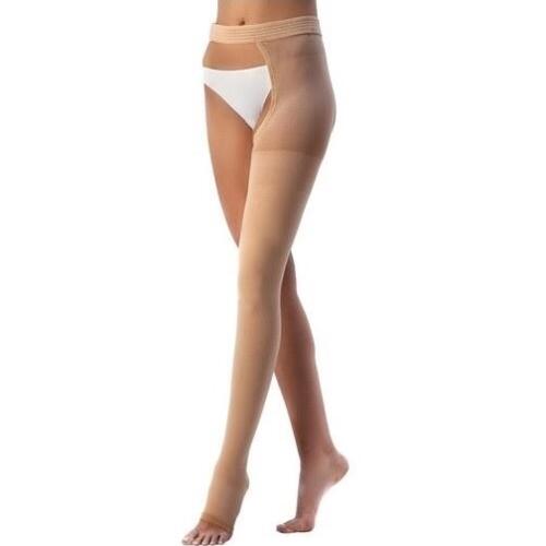 Sigvaris cotton med ccl1 monocollant sinistro lungo nature punta aperta l