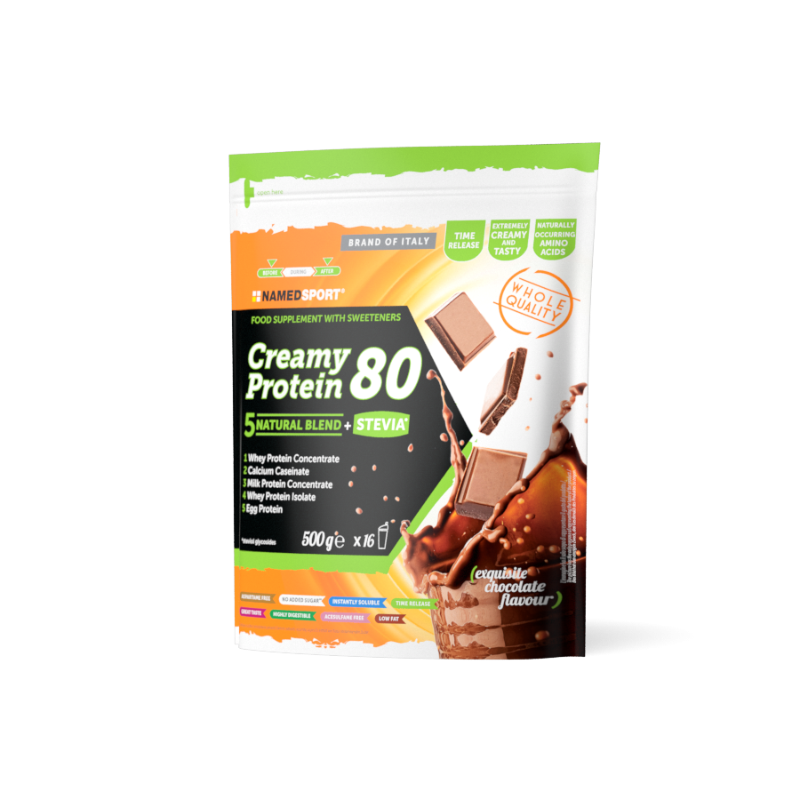 Named Sport Creamy Protein 80 Exquisite Chocolate Blend Proteico 500 g
