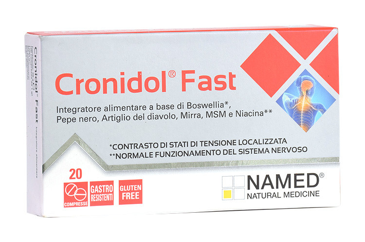 Named Cronidol Fast Integratore Benessere Osteoarticolare 20 Compresse