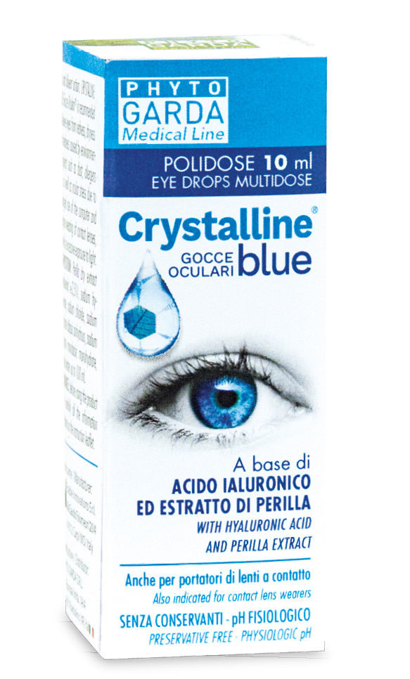 Phyto Garda Crystalline Blue Gocce Oculari Multidose 10 ml