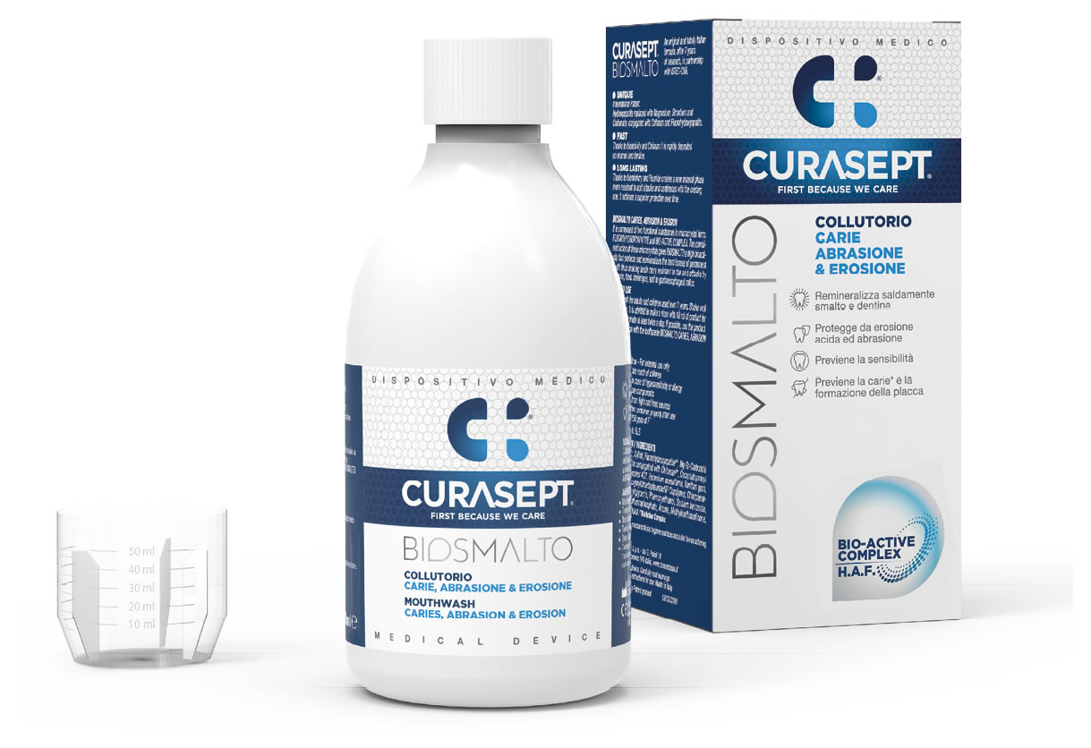 Curasept Biosmalto Collutorio Protezione Carie 300 ml