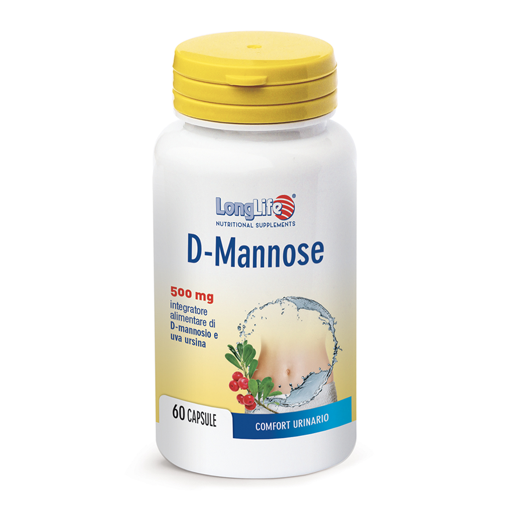 LongLife D-mannose Integratore Vie Urinarie 60 Capsule