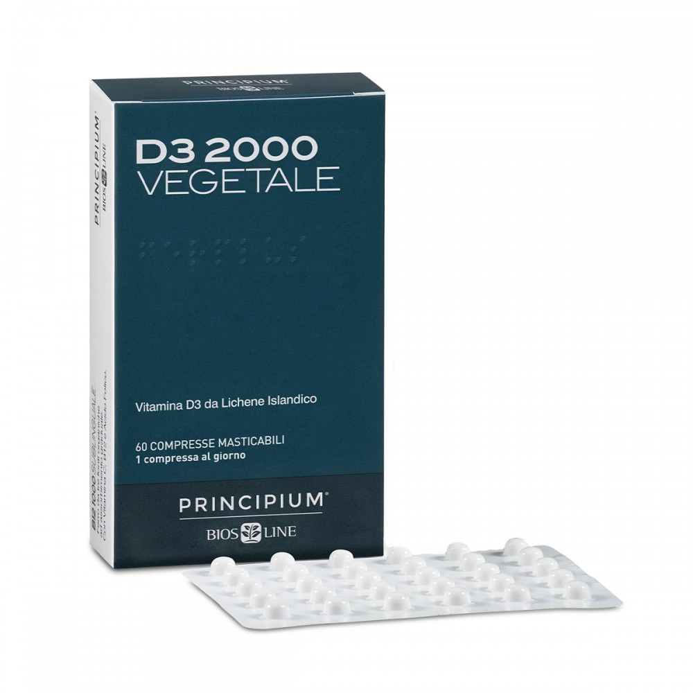 Biosline Principium D3 2000 Vegetale 60 Compresse