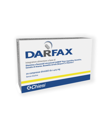 Darfax Integratore Drenante 20 Compresse Divisibili