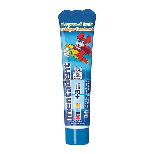 Mentadent Kids Dentifricio Bambini 2-6 Anni 50 ml