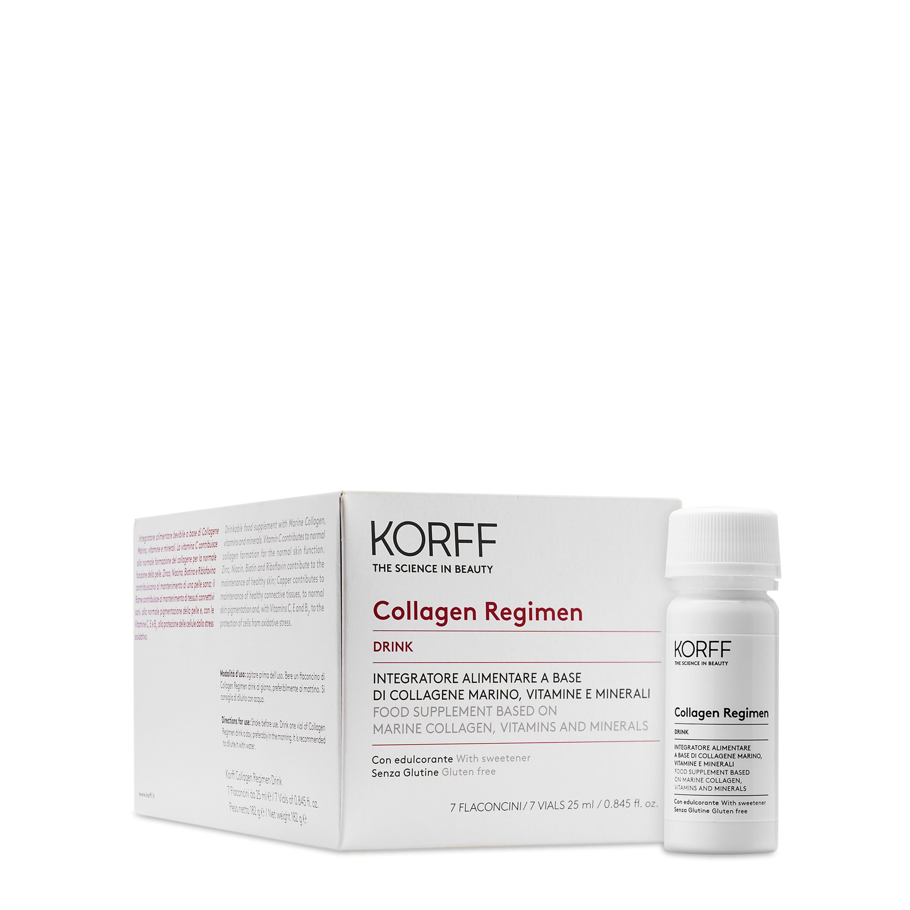 Korff Collagen Regimen Drink Integratore Antietà 7 Flaconcini