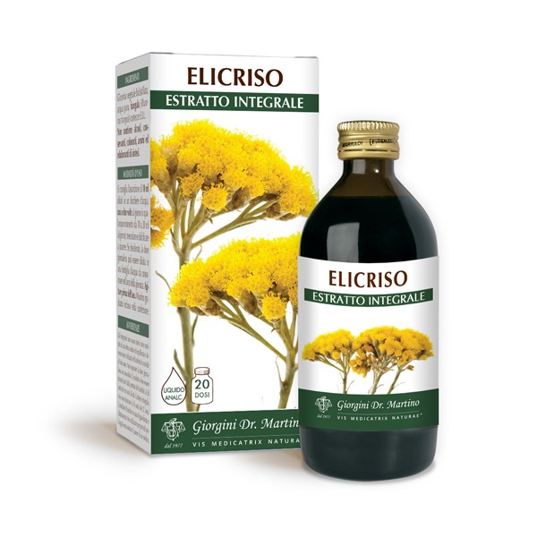 Dr. Giorgini Elicriso Estratto Integrale Integratore Funzione Respiratoria 200 ml