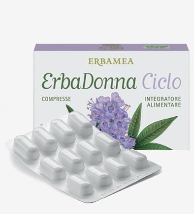 Erbadonna Ciclo Integratore Per I Disturbi Del Ciclo Mestruale 24 Compresse