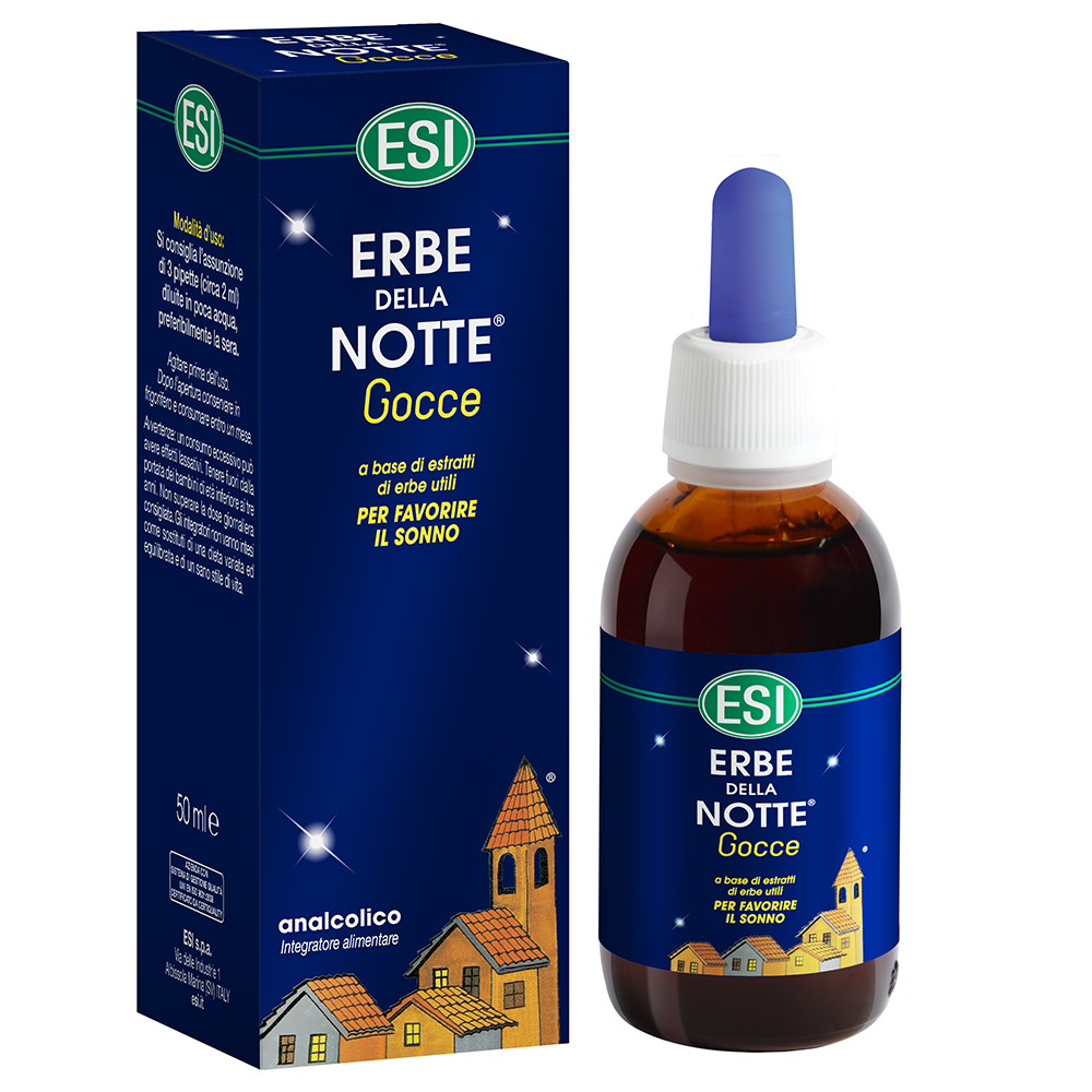 Esi Erbe Della Notte Integratore Sonno Gocce 50 ml