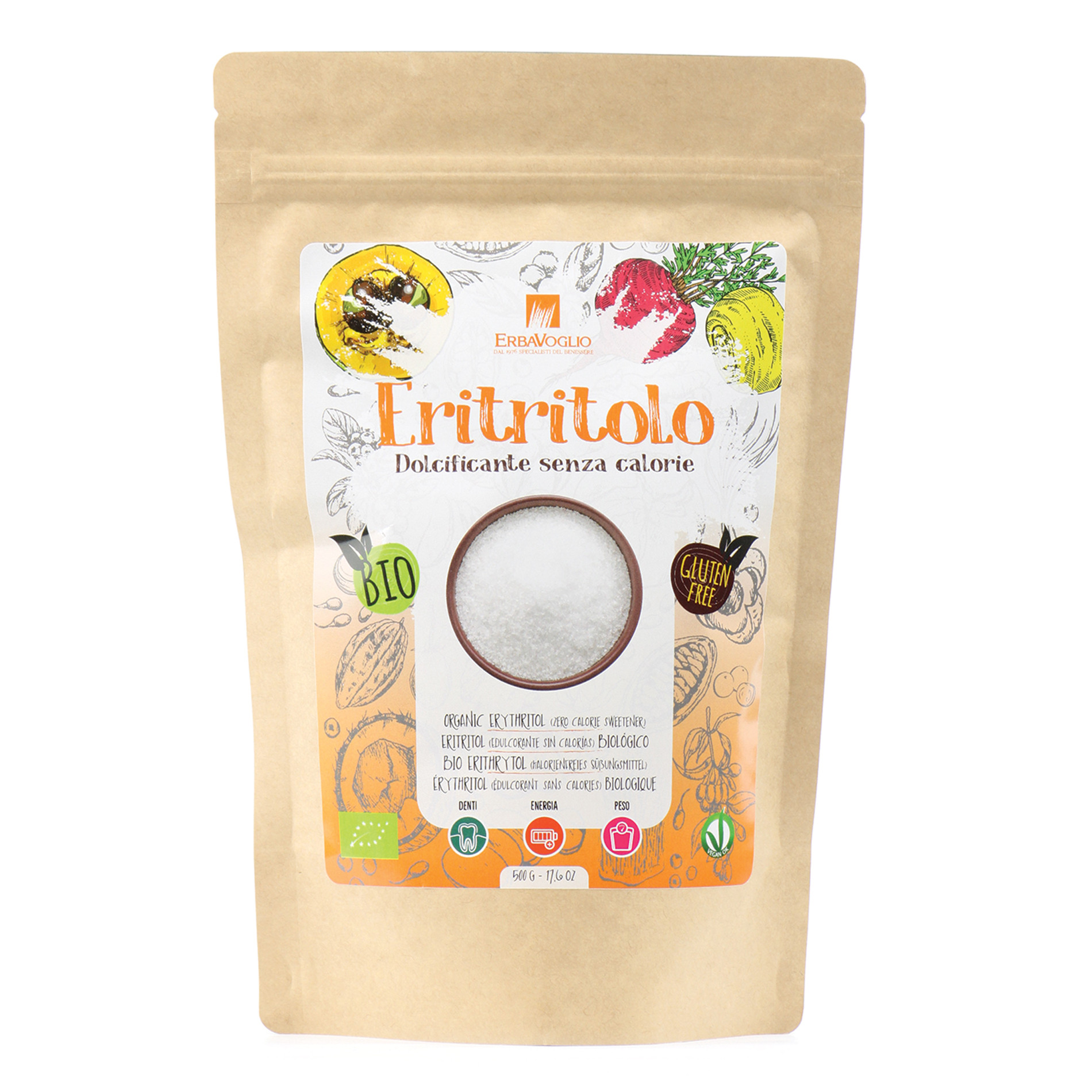 ERITRITOLO BIO 500G
