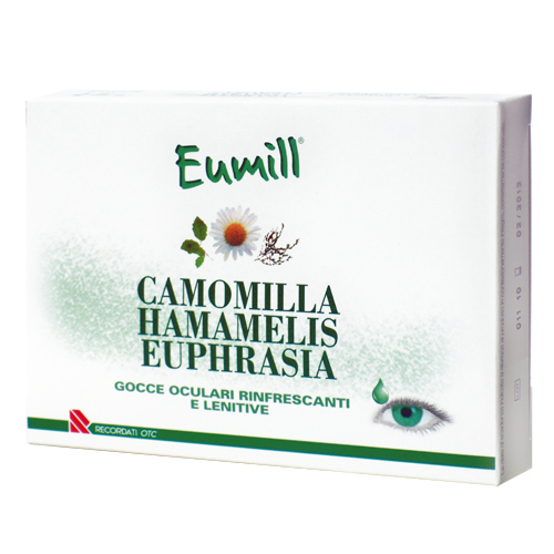 Eumill Camomilla Gocce Oculari Rinfrescanti e Lenitive 10 Flaconcini Monodose