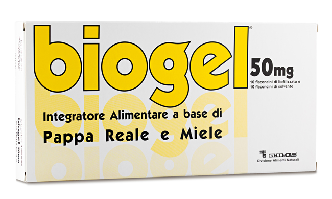 Biogel 50 mg Integratore 10 Flaconcini
