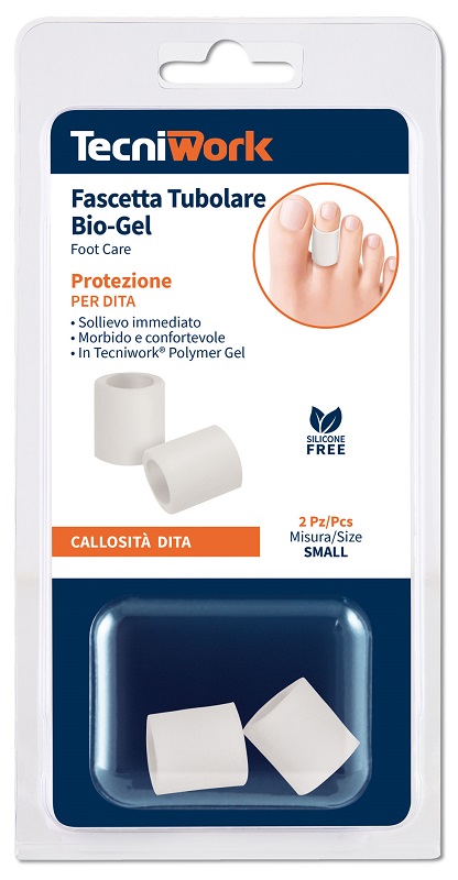 Biogel Fascetta Tubolare Protezione Dita del Piede Taglia L  2 Pezzi