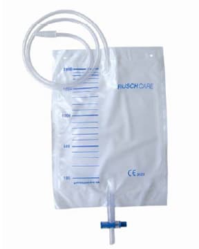 Sacca Di Drenaggio Letto Per Incontinenza 2000 Ml In Pvc Con Valvola Di Non Ritorno E Scarico Sterile Con Tubo Di Raccordo130 Cm 75 Pezzi Riutilizzabile